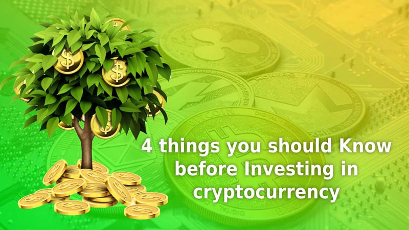 4 Things You Should Know Before Investing In Cryptocurrency