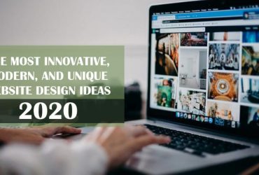 unique website design ideas 2020