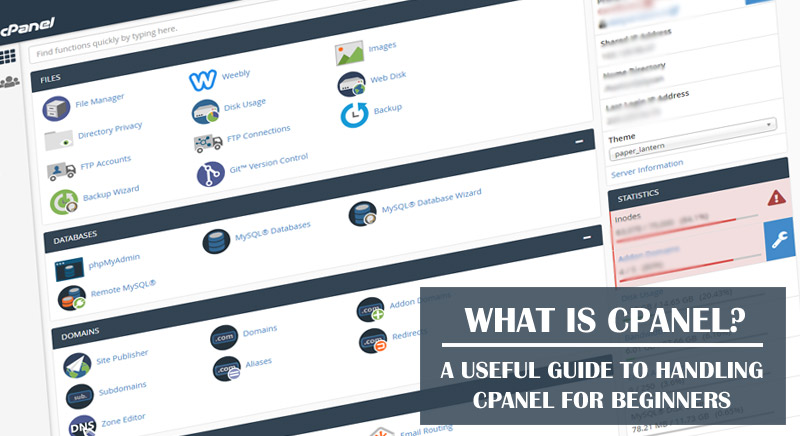 What is Cpanel? - A useful guide to handling Cpanel for beginners