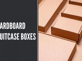 Cardboard Suitcase Boxes