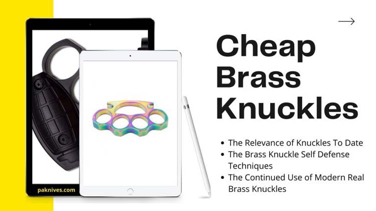 Cheap Brass Knuckles Can Still Class-Up Your Life