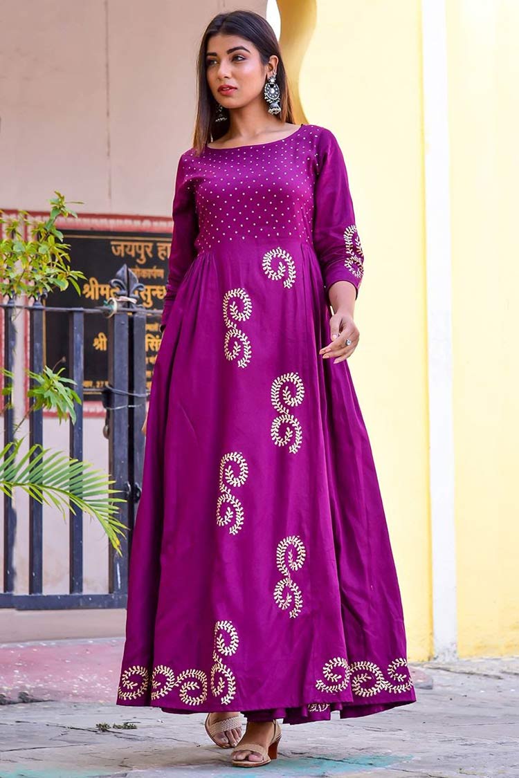 Floor-length Kurtis
