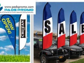 Teardrop flags