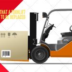Indications that a forklift truck needs to be replaced