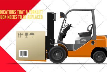 Indications that a forklift truck needs to be replaced