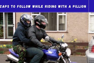 10 caps to follow while riding with a pillion