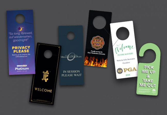 Customized Door Hanger Printing