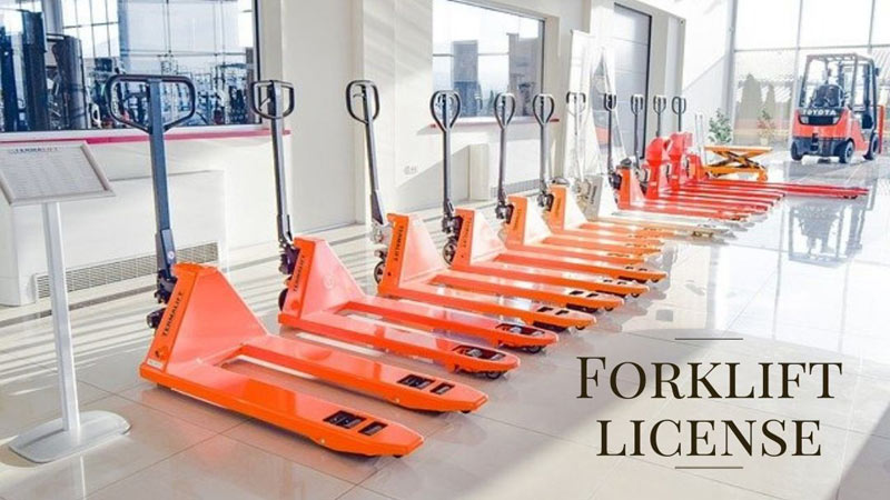 Forklift license: How to get it and How Much it costs?