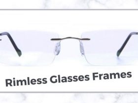 Rimless glasses frames