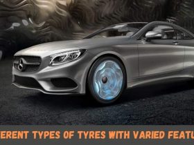 Different types of tyres with varied features