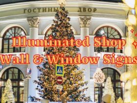 Illuminated Shop Wall & Window Signs