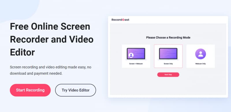 free tool to record successful video lessons