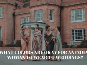 What colors are okay for an Indian woman to wear to weddings?