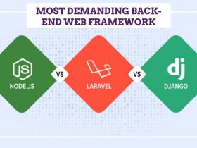 Which One is Most Demanding Back-End Web Framework between Laravel, NodeJS, and Django?