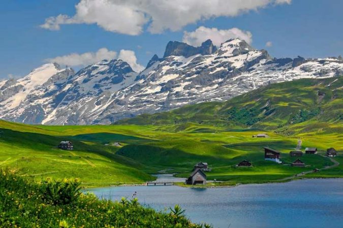 Catch a view of the Alps, Switzerland