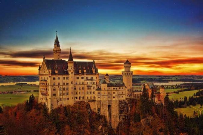 Explore a fairy-tale castle in Germany