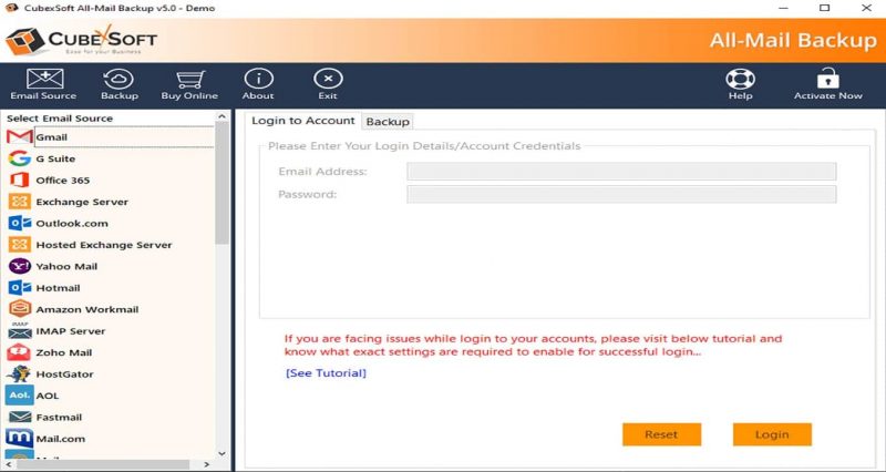Mail Backup Software