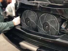 What are cooling fans in a car?