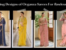 Trending Designs of Organza Sarees For flawless Look