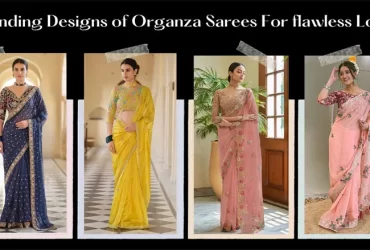 Trending Designs of Organza Sarees For flawless Look