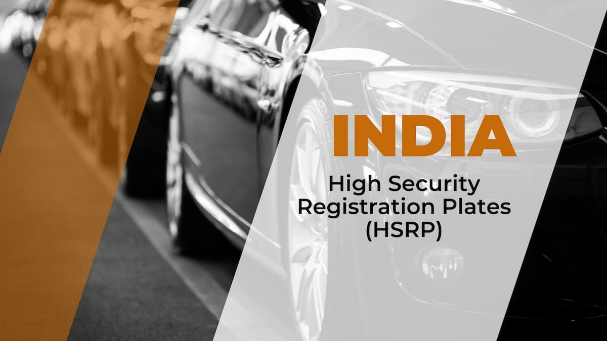 How to Identify a Genuine IND Number Plate (HSRP) for Your Car or Bike