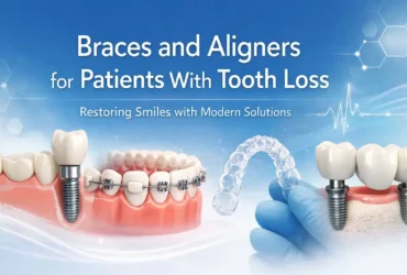 Braces and Aligners for Patients With Tooth Loss Modern