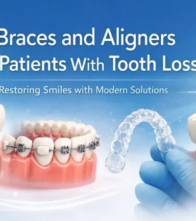 Braces and Aligners for Patients With Tooth Loss Modern